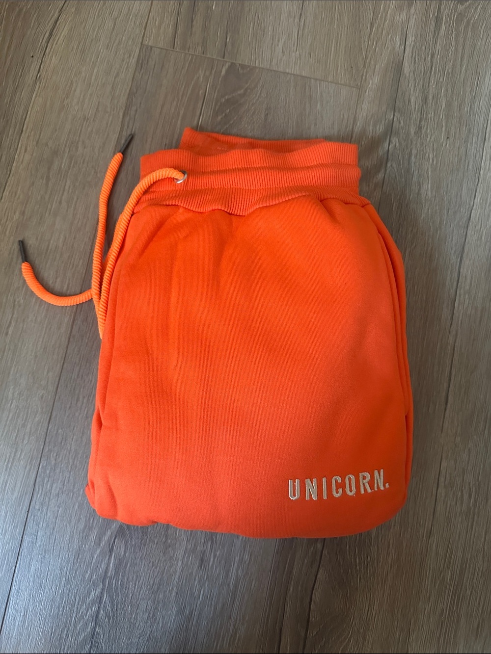Unicorn Orange Jogger Bottoms